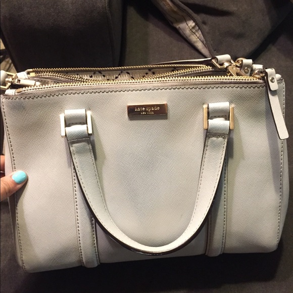 kate spade Handbags - Kate Spade ♠️ Gray Crossbody. In used condition.